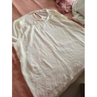 Blouse beige Camaïeu Taille 46