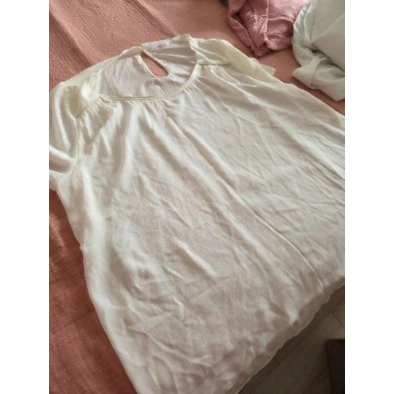 Blouse beige Camaïeu Taille 46