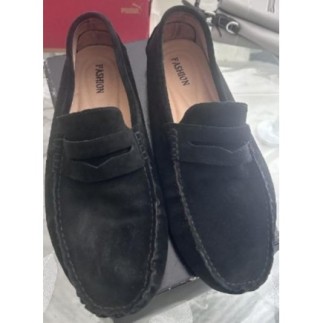 Mocassins noirs, marque...