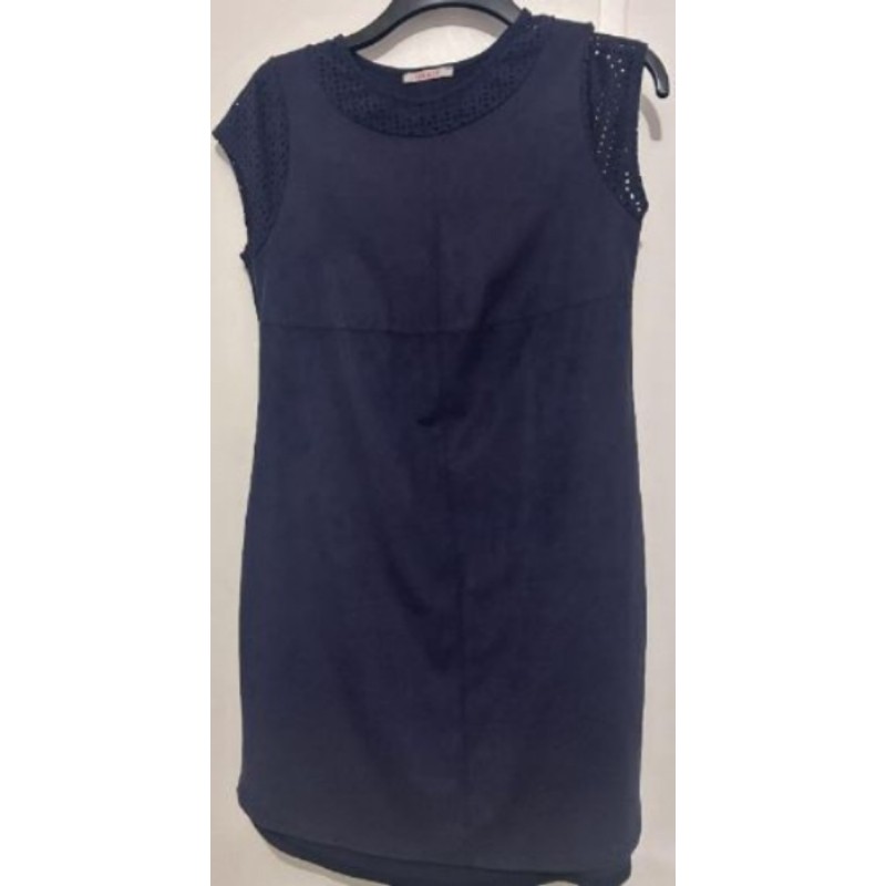 Robe bleu uni-Femme-Taille M-Camaieu