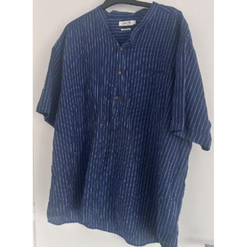 Chemise Homme bleu-Taille 4XL-Armand Thiery