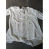 Pull fin blanc a dentelle taille unique 