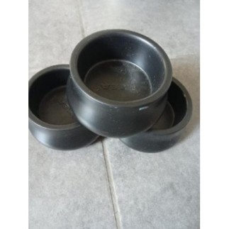 3 bougeoirs noirs ikea