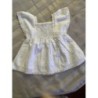 Blouse blanche 6 mois 