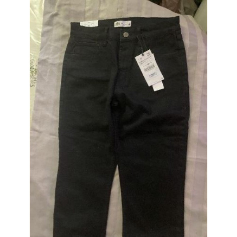 Pantalon jean noire Zara 40