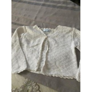 Gilet blanc 8 ans 