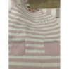 Robe rayée tissalia  1 an