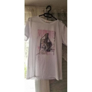T-shirt blanc taille M