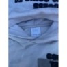 Sweat-shirt blanc écriture noir ZARA T.12 ans 