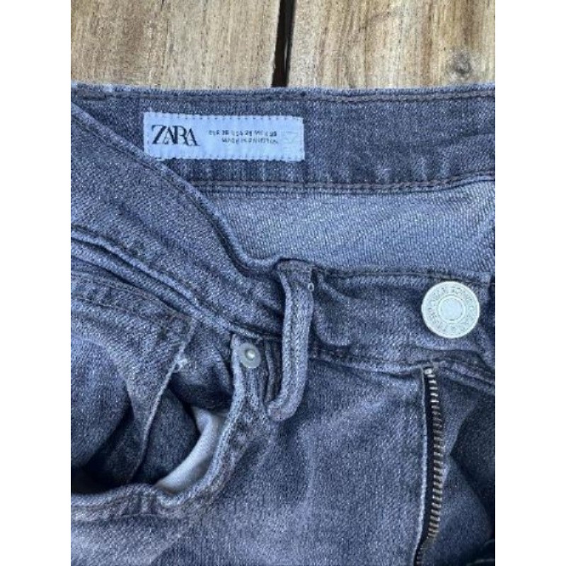 Jeans Zara Gris T38,40
