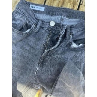 Jeans Zara Gris T38,40