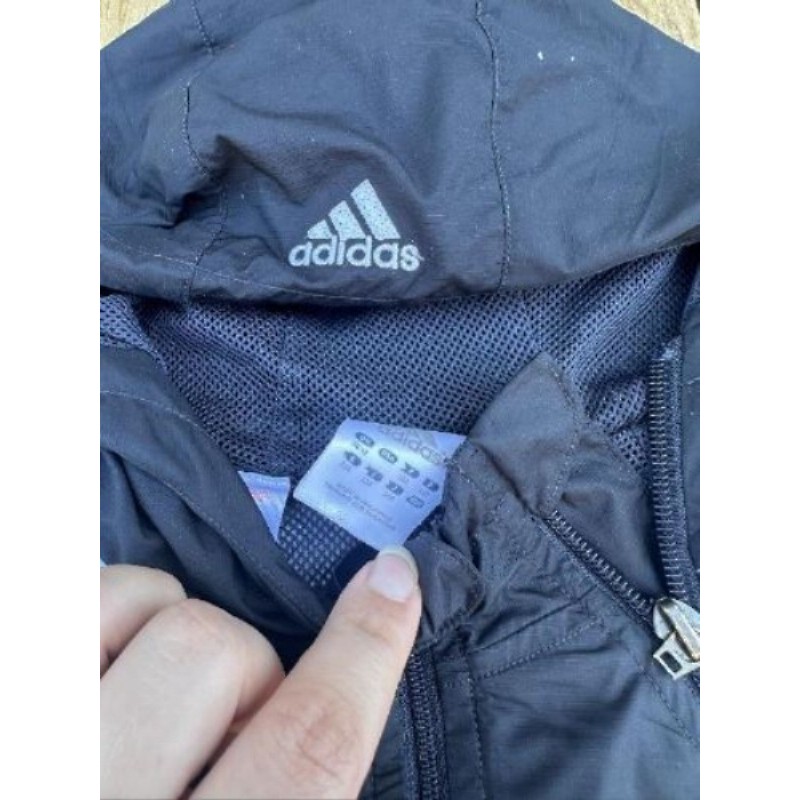 Veste Adidas Noir/orange/blanc Taille. 12 ans 