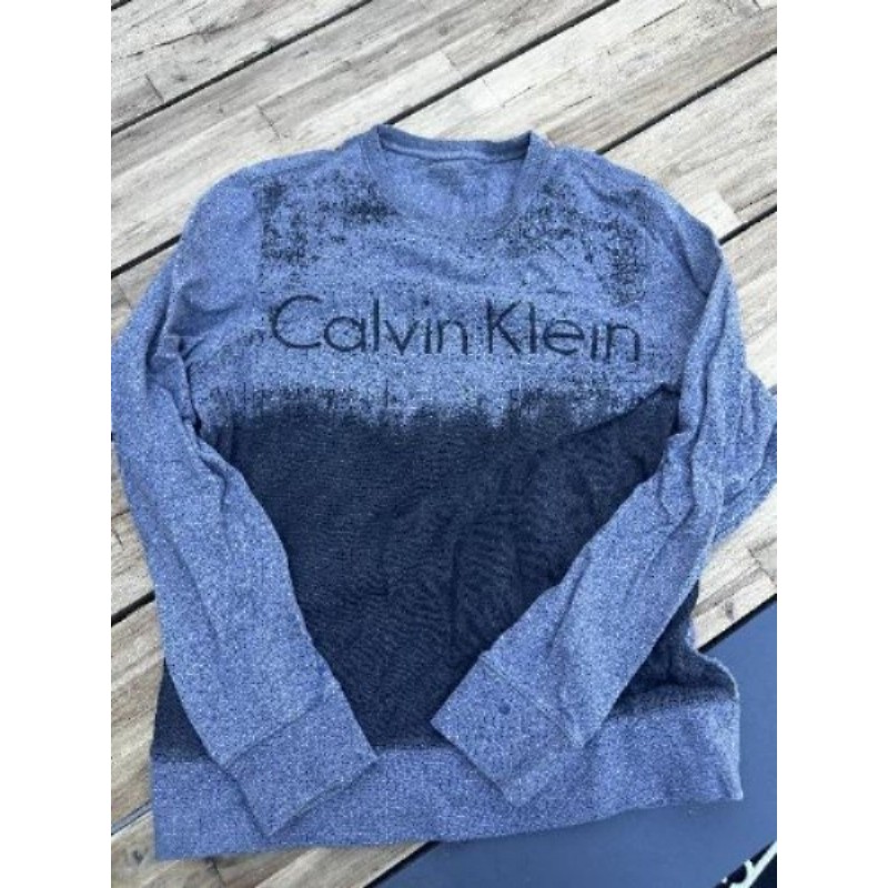 Sweat Calvin Klein gris TM