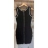 Robe noir à fermeture S/M