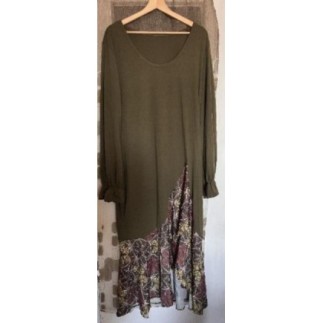 Robe longue kaki XL