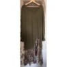 Robe longue kaki XL