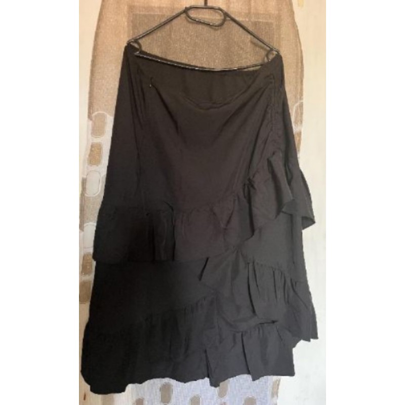 Jupe noire à étage 2XL