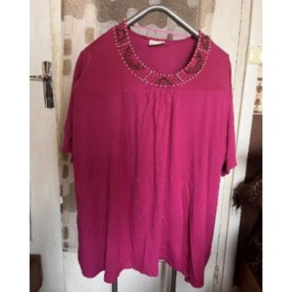 Haut rose/perle Femme Canda...