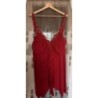 Haut rouge femme une mode pour moi 46/48