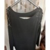 Haut noir strass femme 4XL