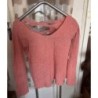 Pull rose femme TL