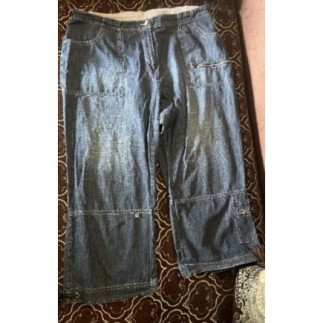 Pantacourt jeans femme...