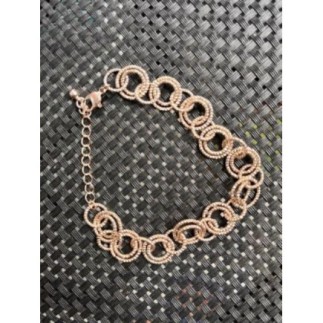 Bracelet couleur or rose 