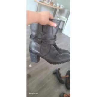Bottines femme 39 cuir et...