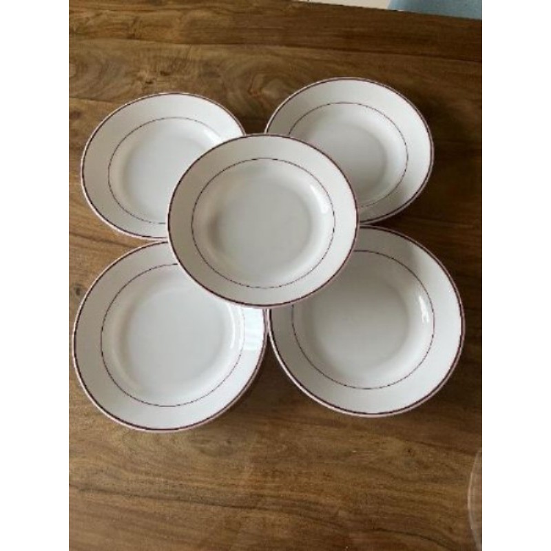 Lot 5 assiettes creuses 