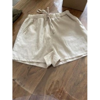 Short femme TS beige 