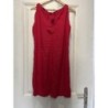 Robe été rouge camaïeu T38/40