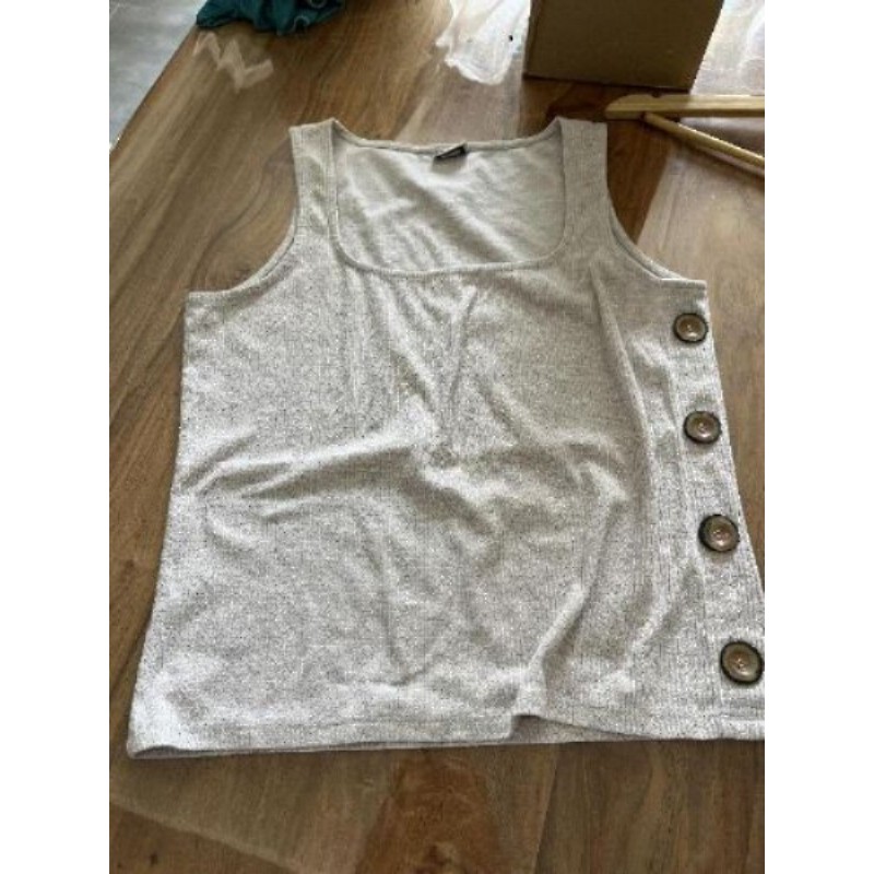 T-shirt gris femme pimkie T38/40