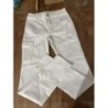 Pantalon blanc poche côté Ts