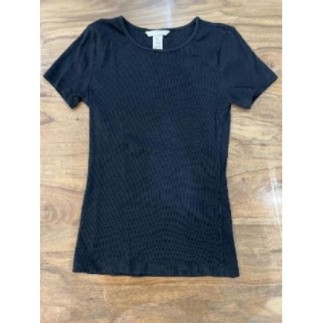 T-shirt noir femme Ts