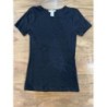T-shirt noir femme Ts