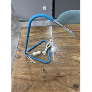 Lampe bureau multi direction bleu 