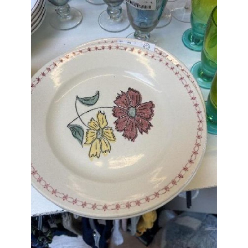 Lot 2 assiettes platet