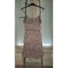 Robe violette à fleurs Etam, T. 40