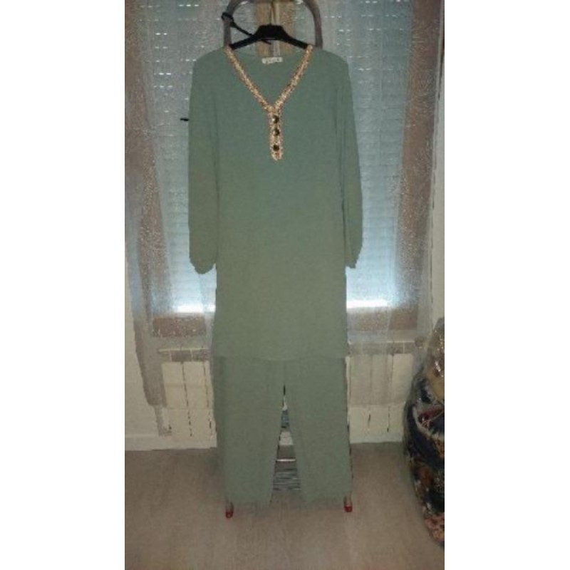 Ensemble tunique et pantalon large