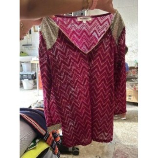 Pull rose Morgan taille 1