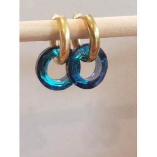 Boucles d’oreilles acier...