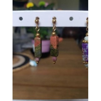 Boucles d’oreilles acier...