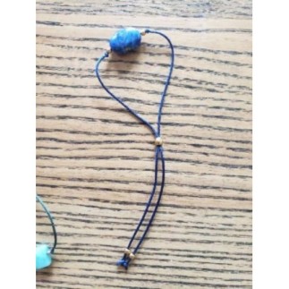 Bracelet cordon bleu lapis...