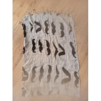 Foulard Moustache 180x60