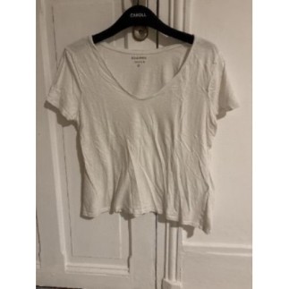 BONOBO - T-shirt blanc col...