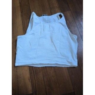 Crop top blanc Pimkie TM