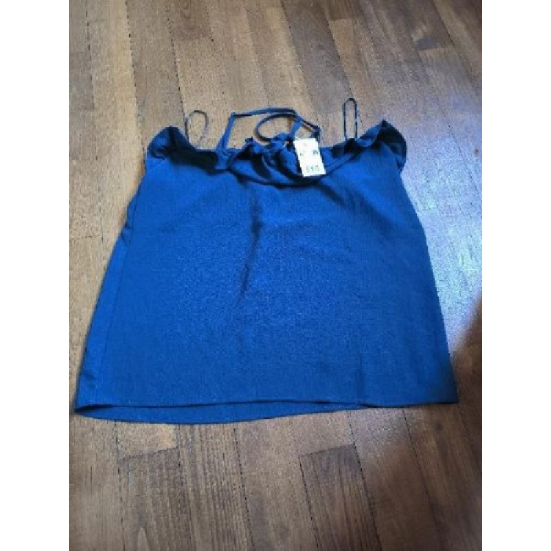 Top bleu Naf Naf. Neuf. TS