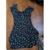 Robe fleurie noire. Neuve. Jennyfer. TS