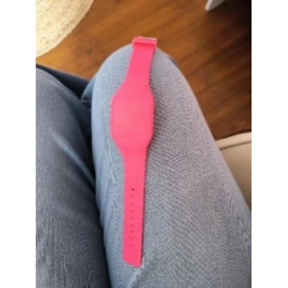 Montre waterproof rose...