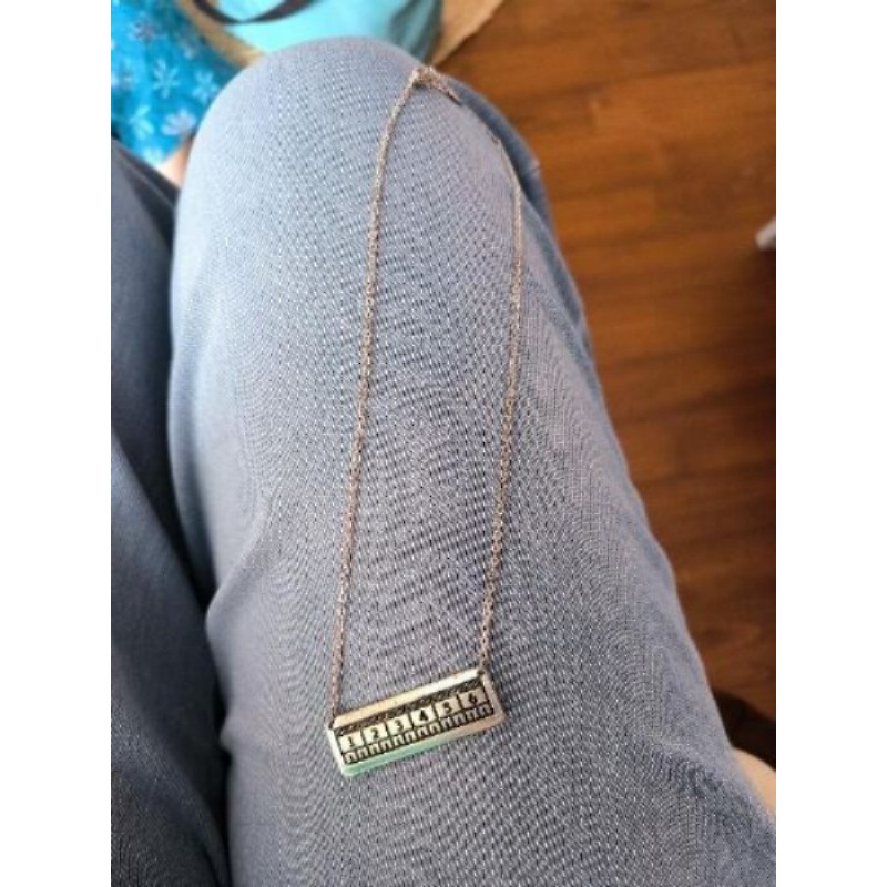 Collier "regle" 